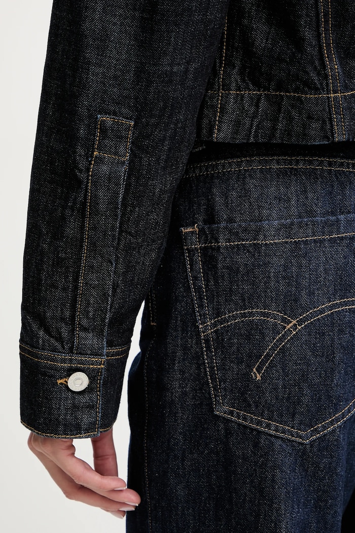 Victoria Beckham kurtka jeansowa 1325DJK006577A