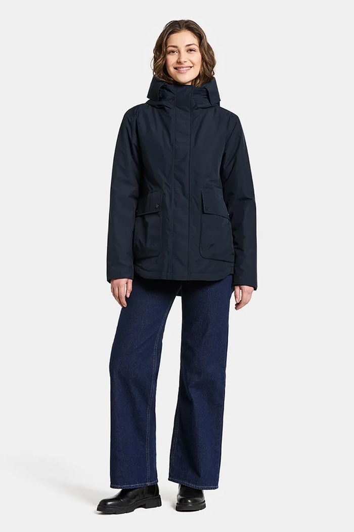 Bunda Didriksons DANIELLA 505871 tmavomodrá AW25