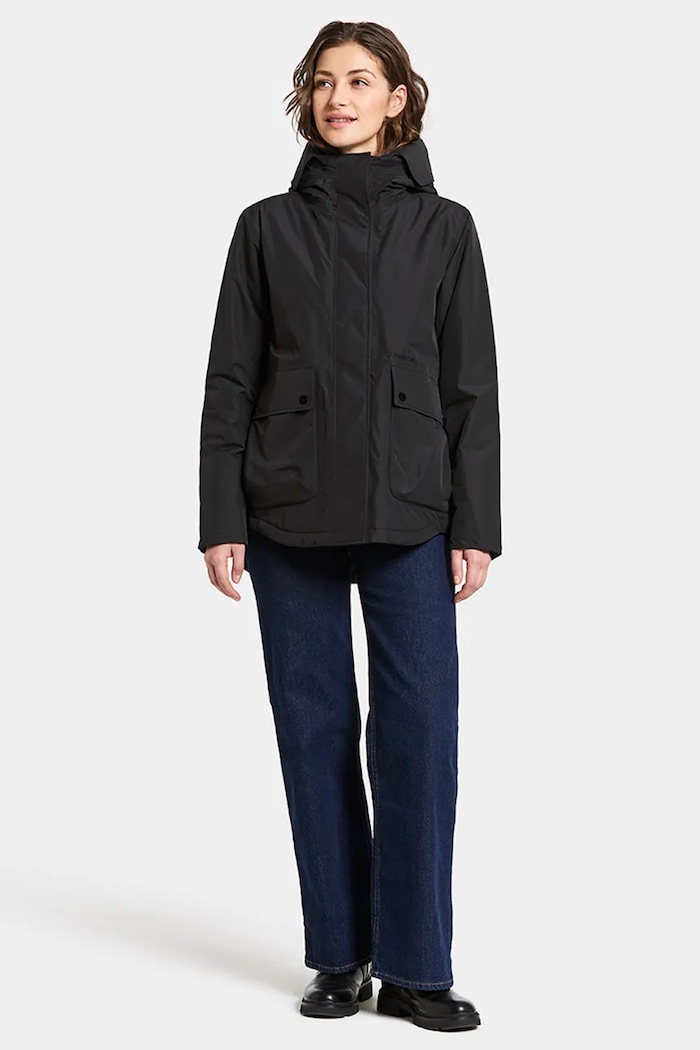 Bunda Didriksons DANIELLA 505871 čierna AW25