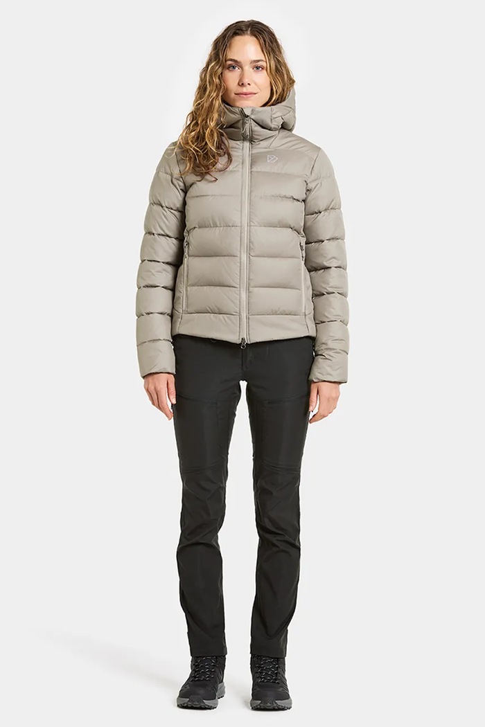 Bunda Didriksons TEJLA 505887 béžová AW25