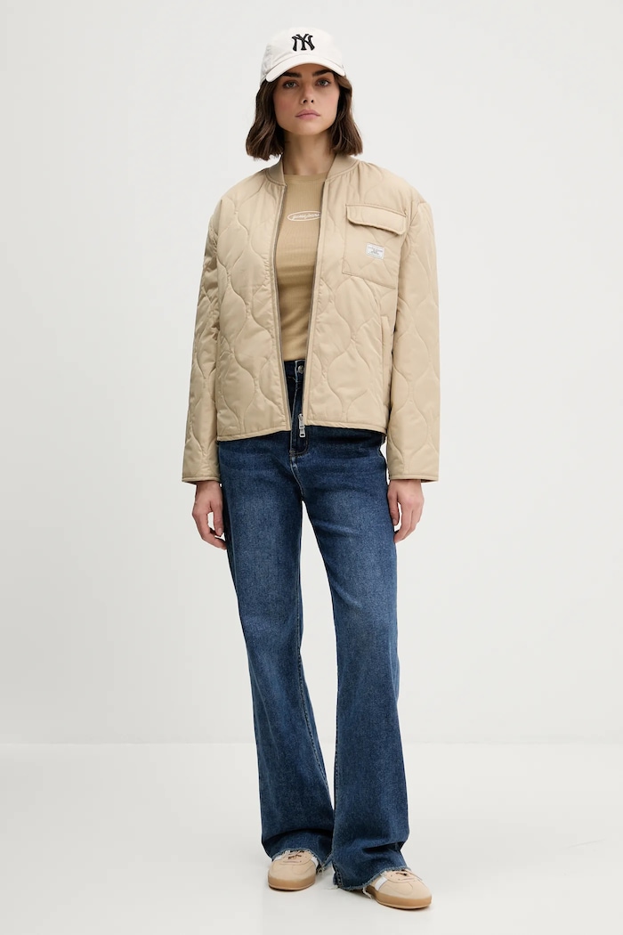 Bunda Guess Jeans W5YL26.WHG02 béžová AW25