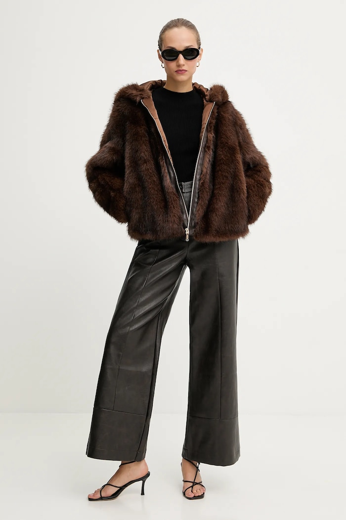 Bunda Blugirl Blumarine RF5240.E1094 hnedá AW25