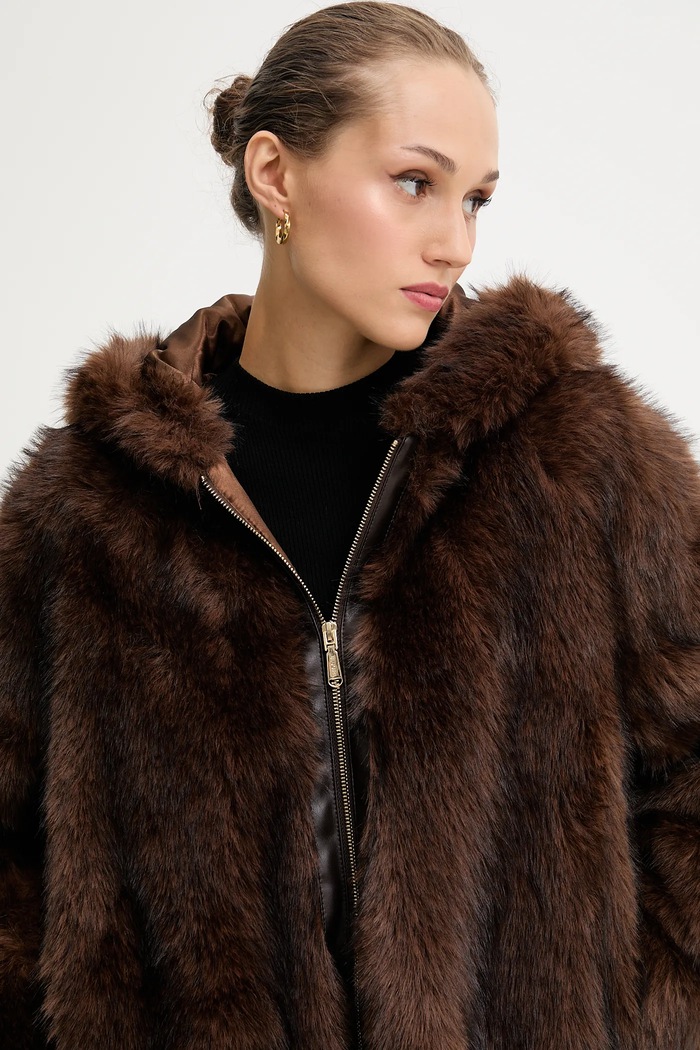 Bunda Blugirl Blumarine hnedá RF5240.E1094