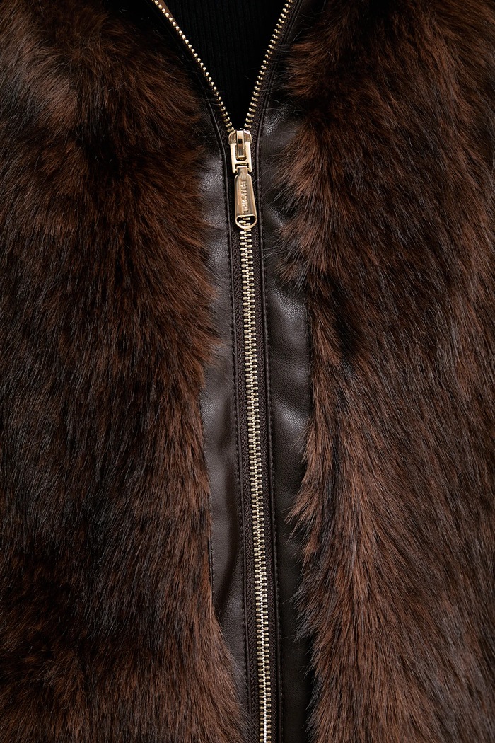 Bunda Blugirl Blumarine RF5240.E1094 hnedá