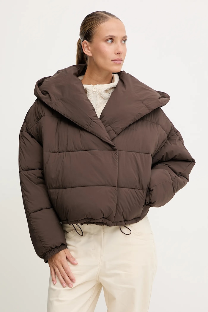 Calvin Klein Performance kurtka pozostałe brązowy LVGWF5O514