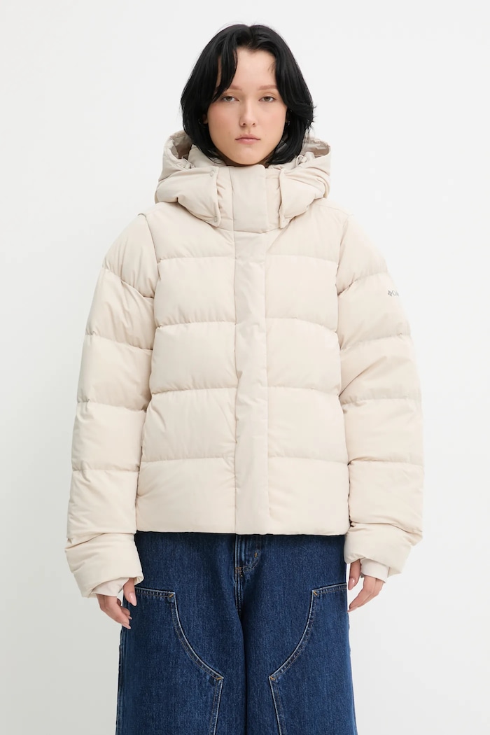 Columbia Kurtka puchowa Amaze Puff beżowy 2133714