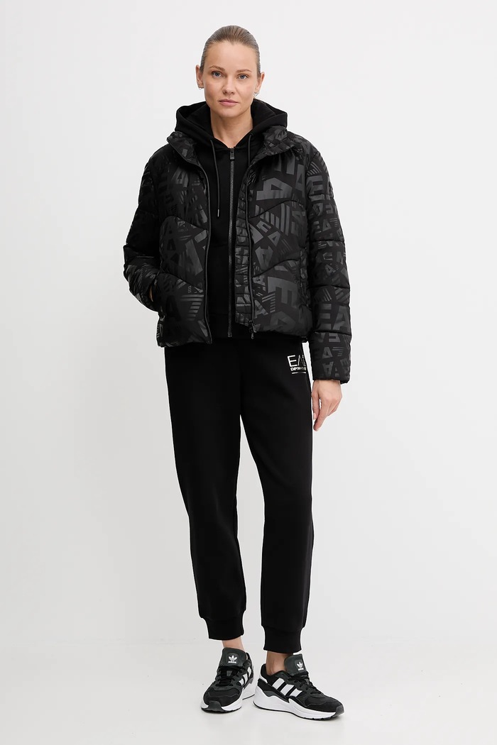 Bunda EA7 Emporio Armani AF16408.7W000654 černá AW25