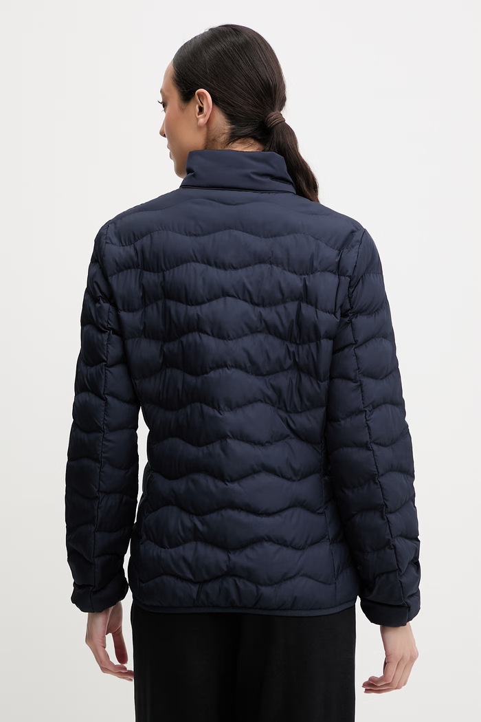 Oblečenie EA7 Emporio Armani prechodná bunda dámska TNF8Z.8NTB21 tmavomodrá
