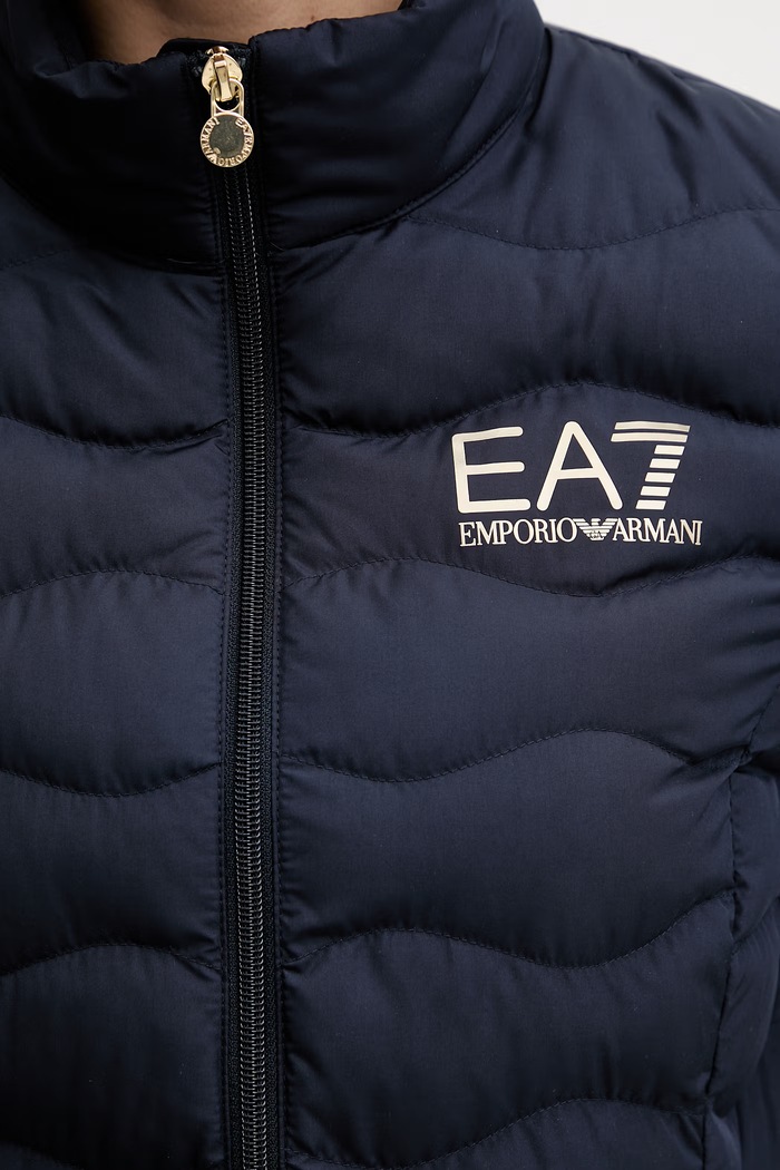 EA7 Emporio Armani prechodná bunda dámska TNF8Z.8NTB21 tmavomodrá