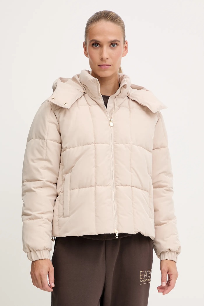 Bunda EA7 Emporio Armani s podšívkou béžová AF16074.7W000647