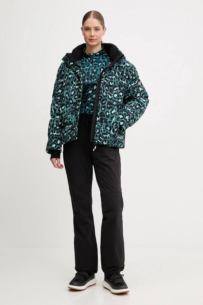 Lyžiarska bunda EA7 Emporio Armani AF13889.7W000394 tyrkysová AW25