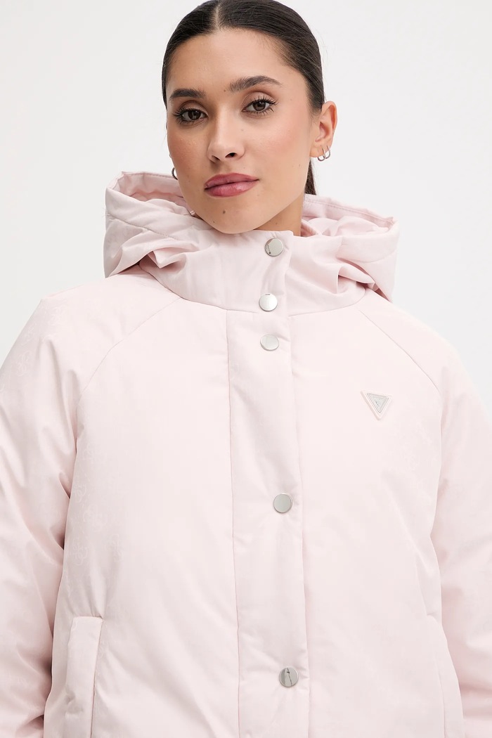Guess rövid kabát 4G V5BL07.WGLW2 rózsaszín AW25
