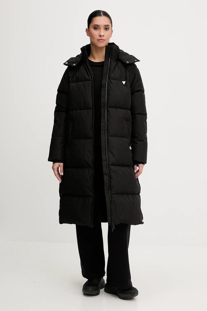 Bunda Guess 4G V5BL08.WGLW2 čierna AW25