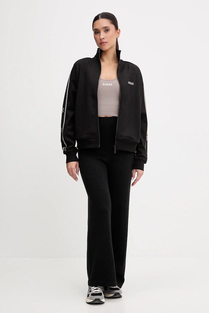 Top s prímesou vlny Guess FLAMINIA V5BP05.Z3JD2 béžová AW25