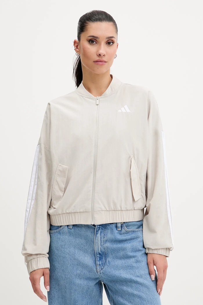 Kurtka Essentials adidas JE1317 beżowy