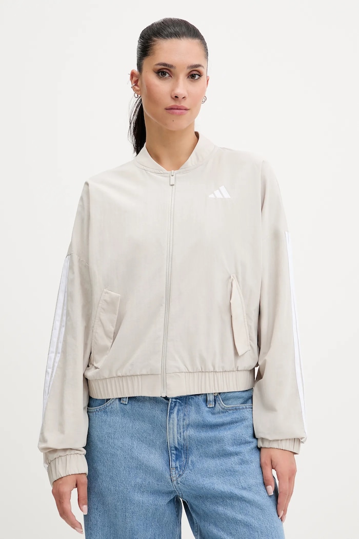 Kurtka Essentials adidas JE1317 beżowy