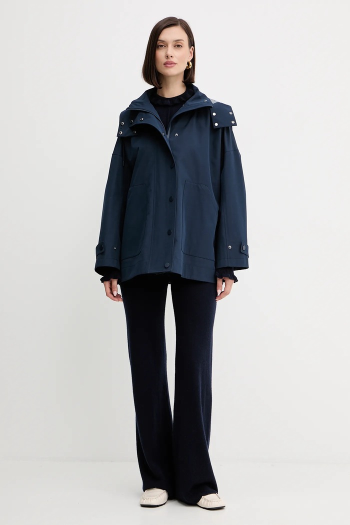 Яке MM by Max Mara LABBRO 2526026017600 тъмносин AW25