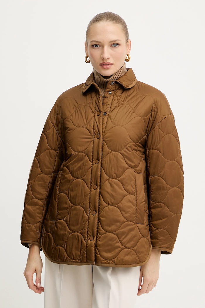 Яке MM by Max Mara ZANTE лека изолация кафяв 2526486037600