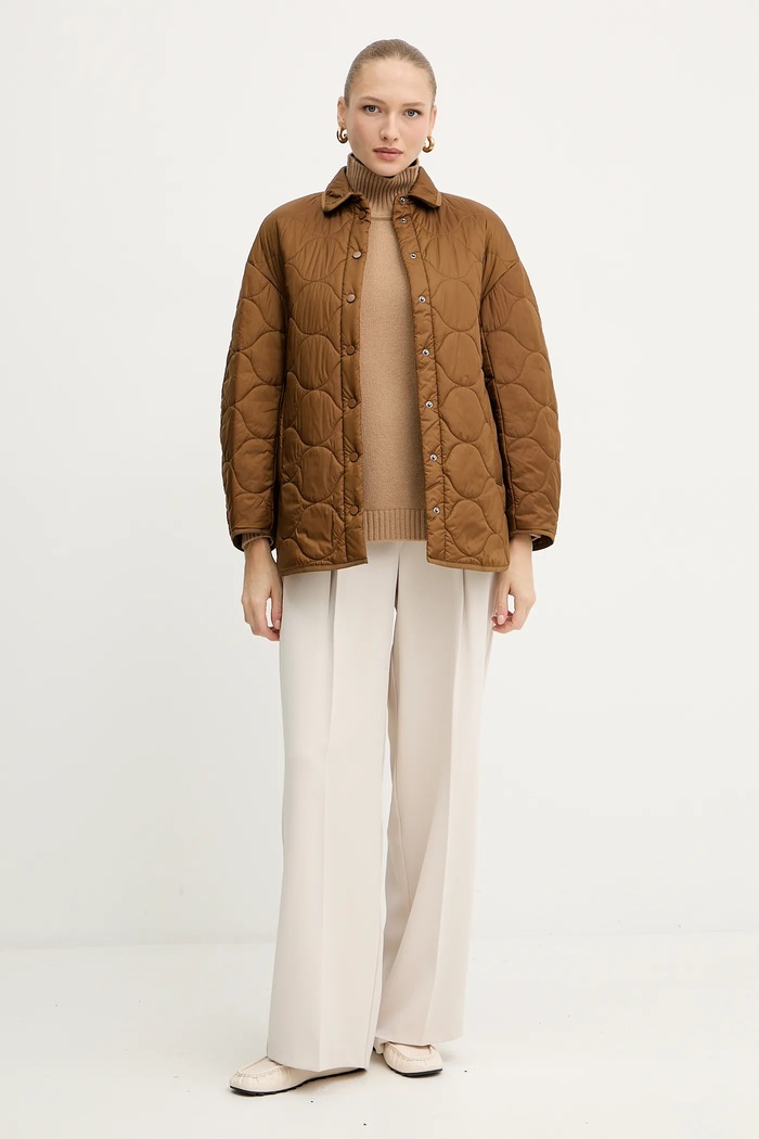 Яке MM by Max Mara ZANTE 2526486037600 кафяв AW25