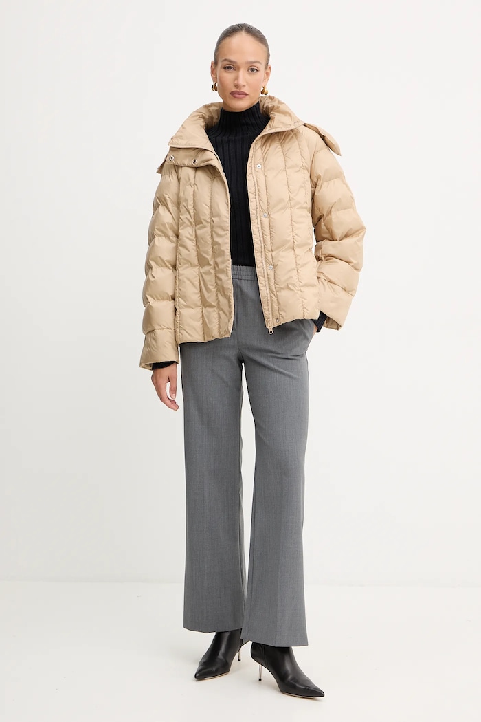 Яке MM by Max Mara ROMOLO 2526486018600 бежов AW25
