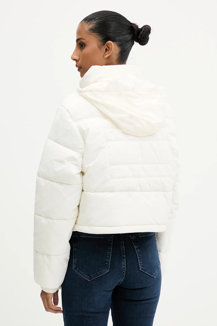Ρούχα Μπουφάν Tommy Jeans DW0DW21620 μπεζ