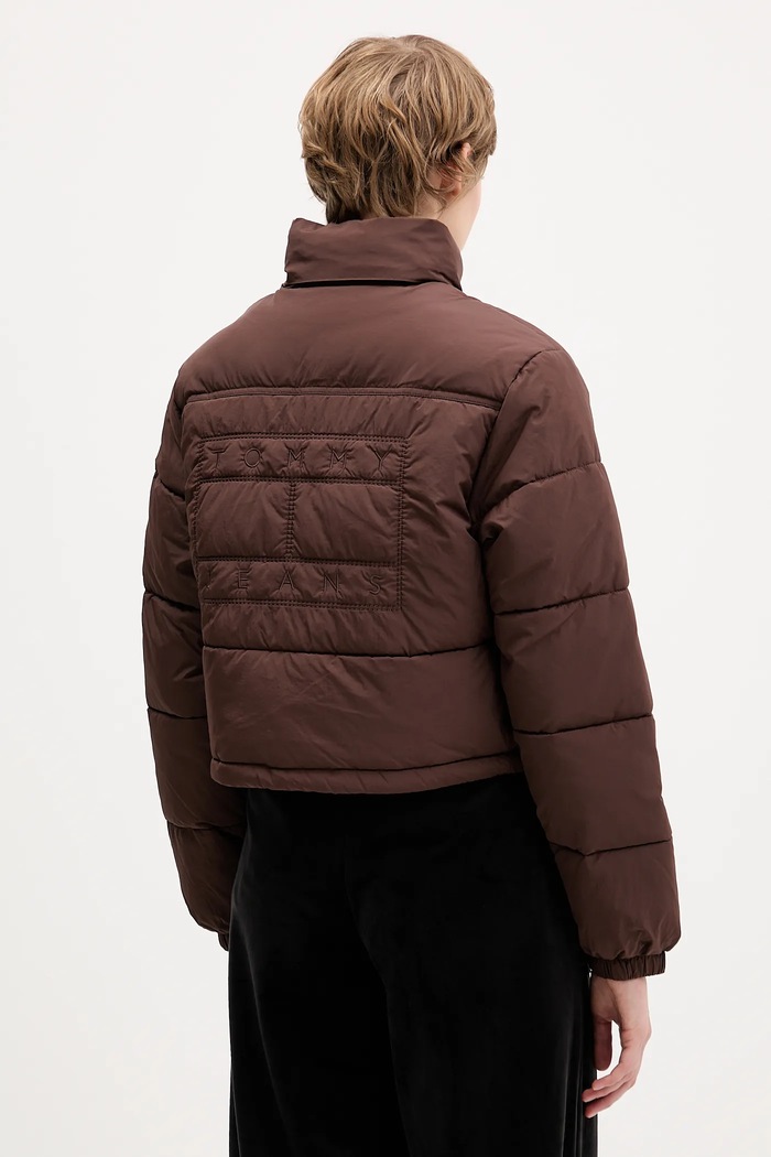 Oblečenie Bunda Tommy Jeans DW0DW21620 hnedá