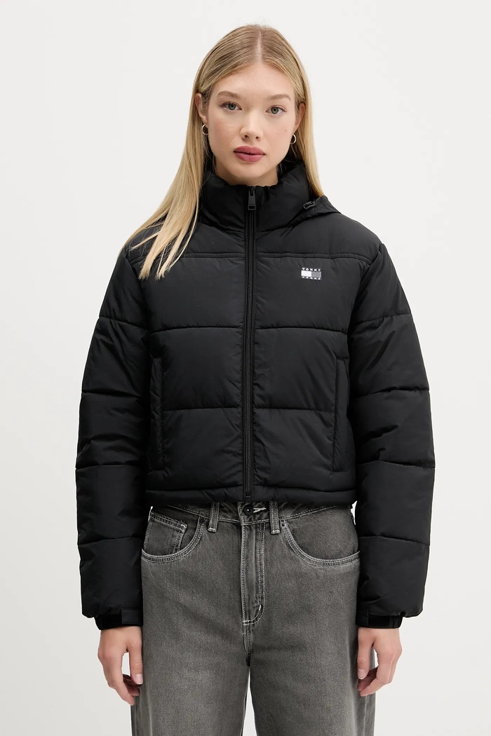 Яке Tommy Jeans с изолация черен DW0DW21620
