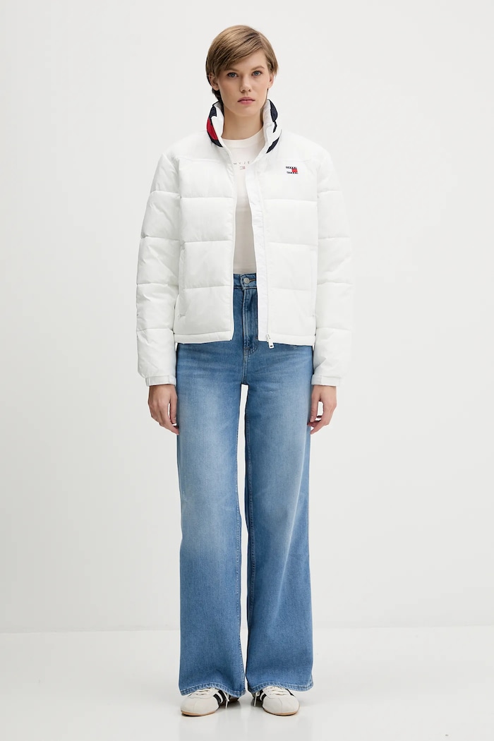 Jakna Tommy Jeans DW0DW21621 bela AW25