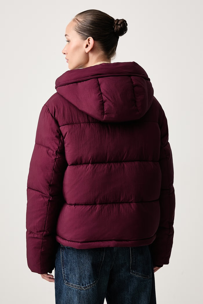 Odjeća Tommy Jeans Prošivena jakna za žene DW0DW21625 bordo