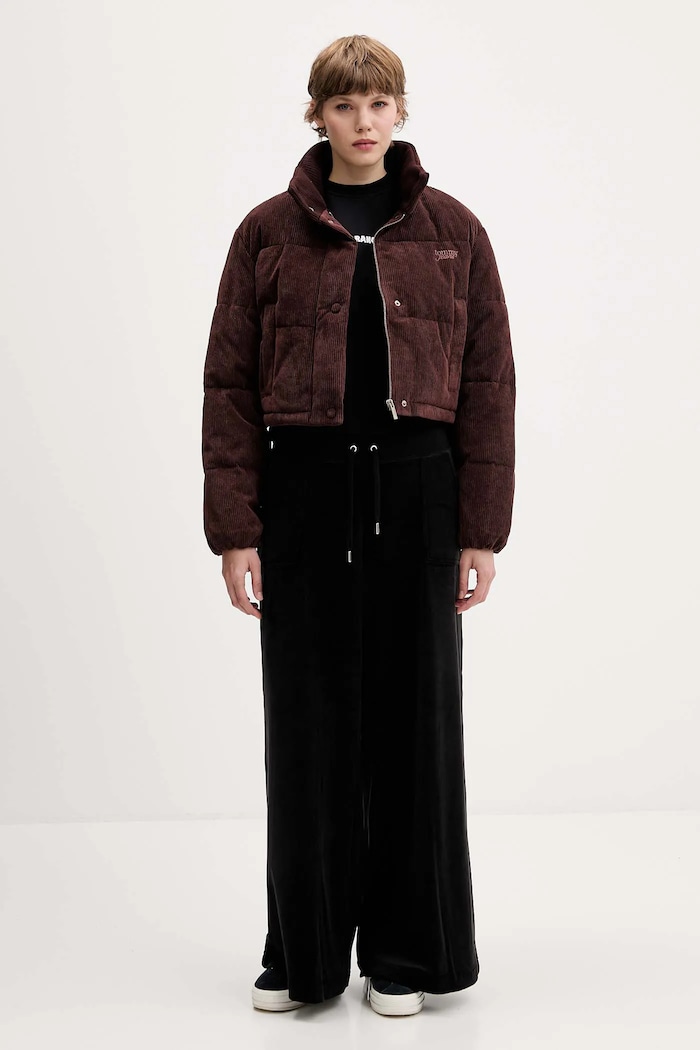 Bunda Tommy Jeans DW0DW21658 hnedá AW25