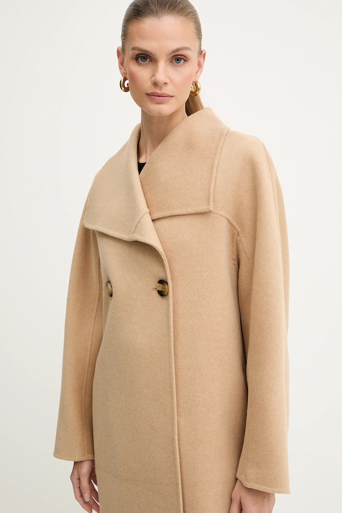 Armani Exchange haină cu lână bej XW000715.AF16216