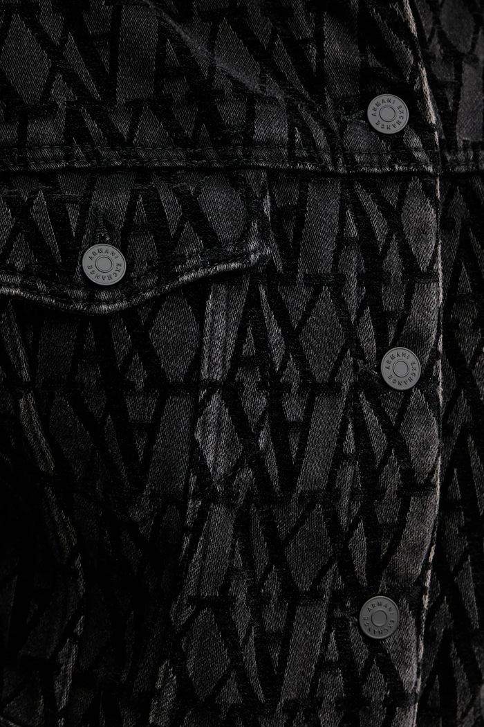 Rifľová bunda Armani Exchange XW000819.AF16092 čierna