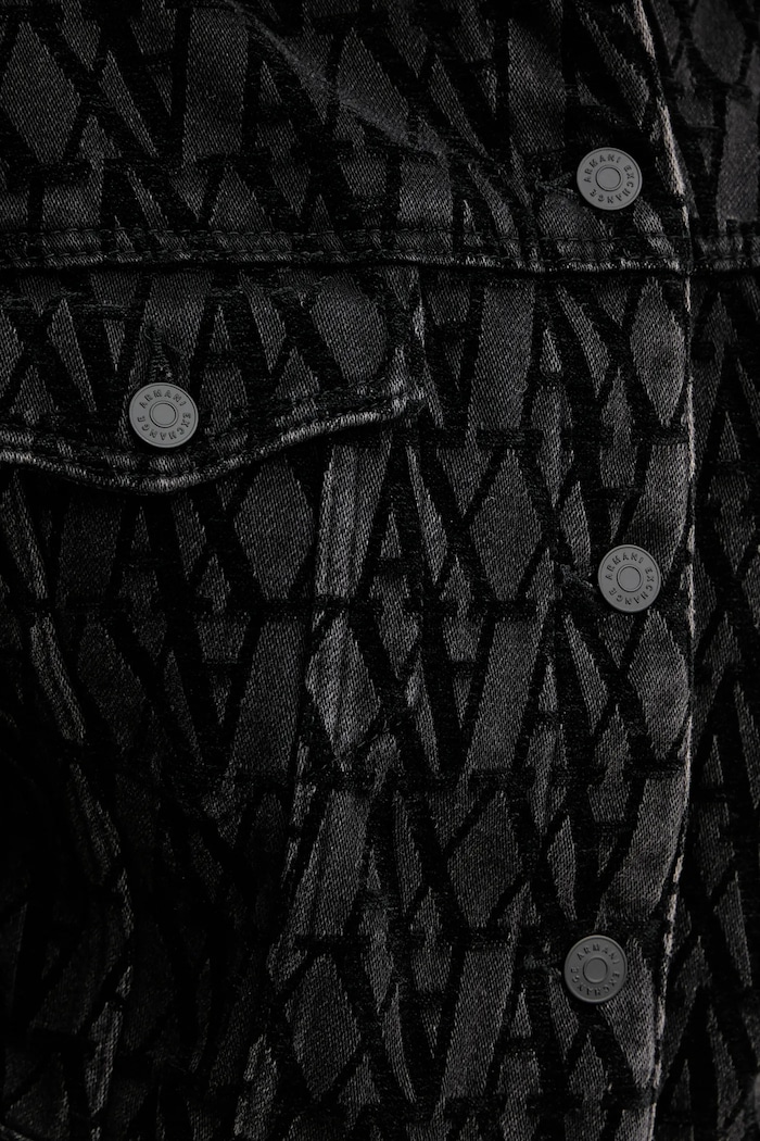 Rifľová bunda Armani Exchange XW000819.AF16092 čierna
