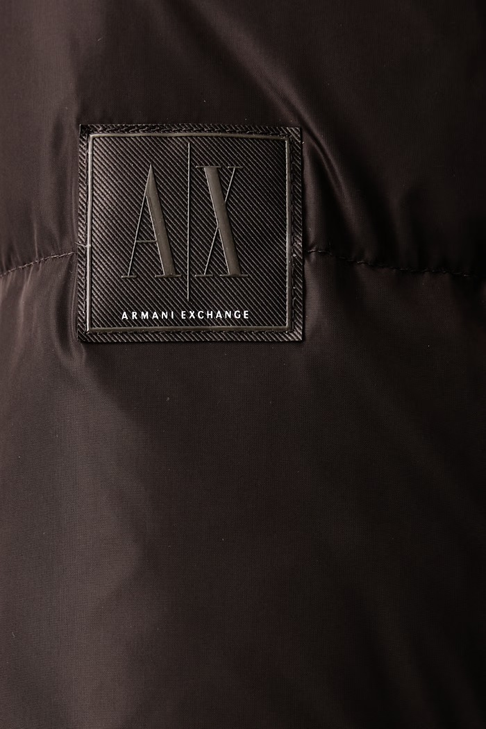 Kratka jakna za žene Armani Exchange smeđa XW000228.AF12286