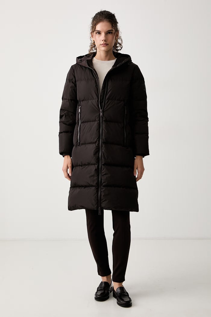 Armani Exchange Pernati kaput za žene smeđa XW000251.AF12286