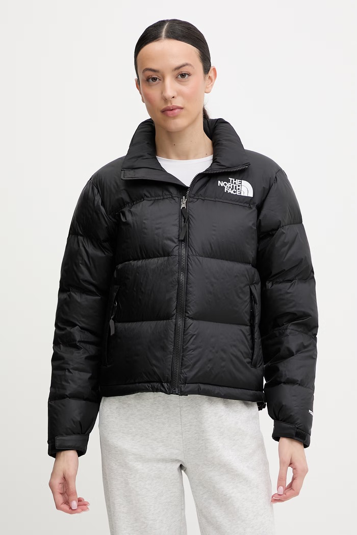 Μπουφάν με επένδυση από πούπουλα The North Face 1996 Retro Nuptse άλλο μαύρο NF0A3XEOGOF1