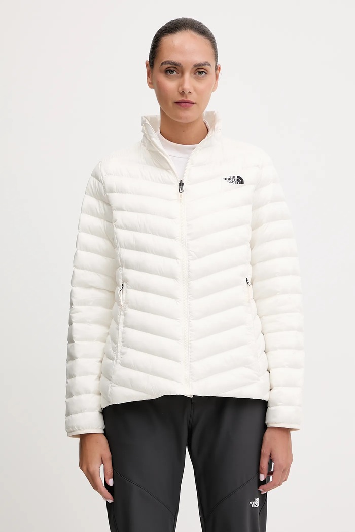Outdoorová bunda The North Face Huila s podšívkou bílá NF0A8DW6QLI1