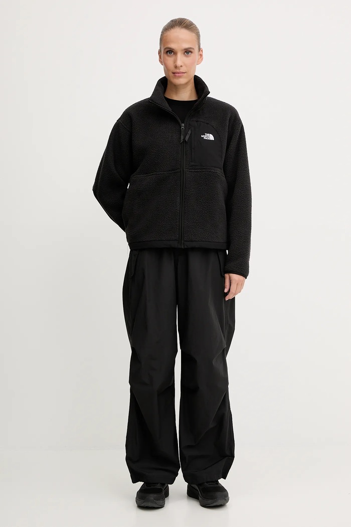 Fleecová mikina The North Face Yumiori Off NF0A8EUZJK31 černá SS26