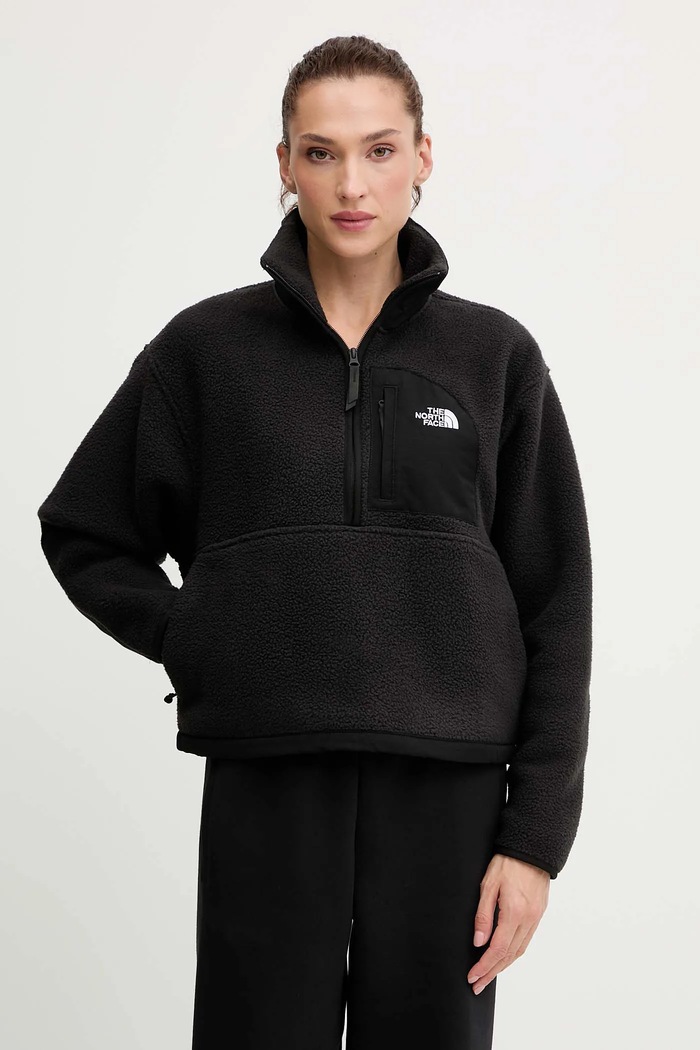 The North Face felső Yumiori Off sima fekete NF0A8EV0JK31