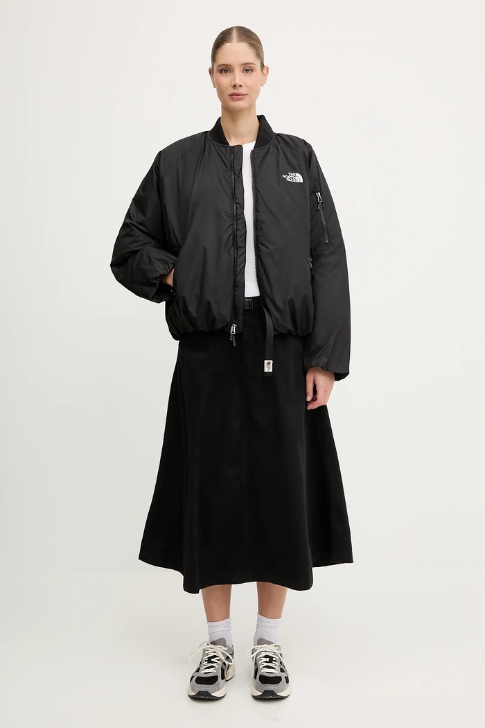 Μπουφάν bomber The North Face Choqa NF0A8F1WJK31 μαύρο AW25
