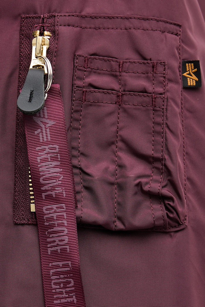 Μπουφάν bomber Alpha Industries 258010.608 μπορντό