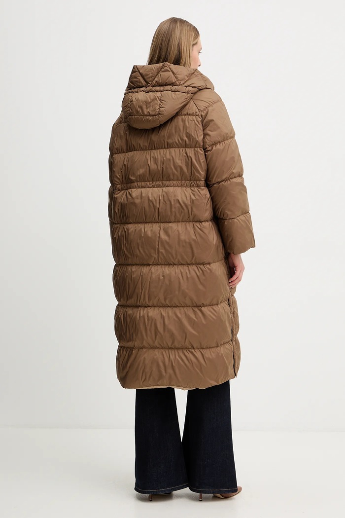 Oboustranná péřová bunda Weekend Max Mara NOVAK hnědá 2525496082600