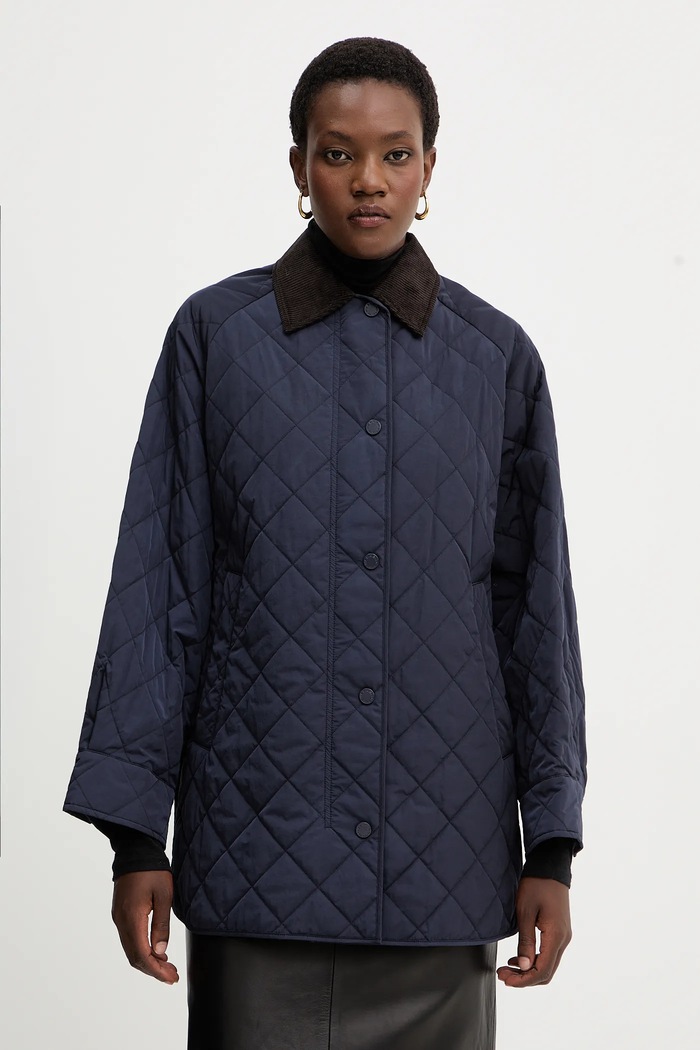Bunda Weekend Max Mara PEPATO 2525496102600 námořnická modř AW25