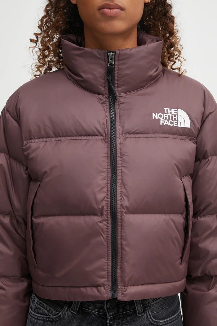 Пухено яке The North Face Nuptse кафяв NF0A5GGEBQ71