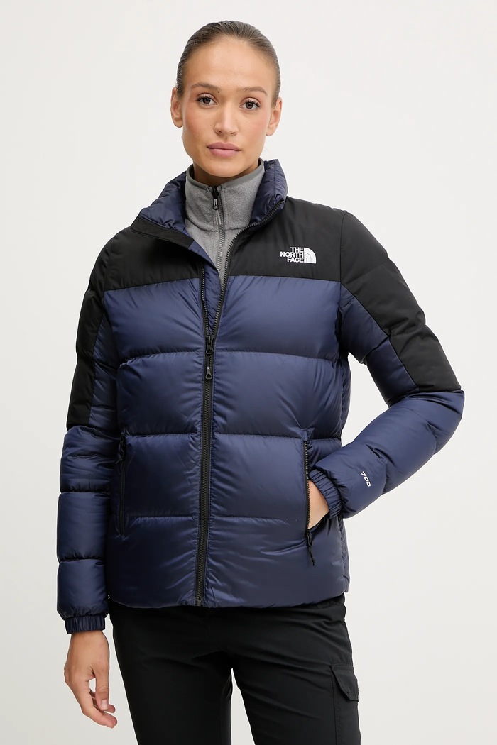 Péřová sportovní bunda The North Face Diablo Down 2.0 s podšívkou námořnická modř NF0A8E14EIT1