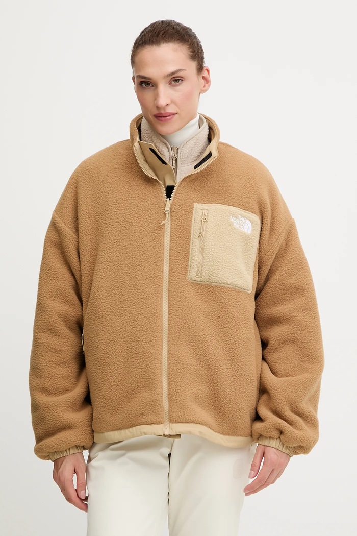 Obojstranná športová bunda The North Face Yumiori NF0A8E87QV31 zelená AW25