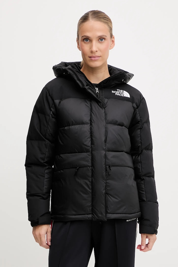 Páperová bunda The North Face HMLYN Down zateplené čierna NF0A4R2WGOF1