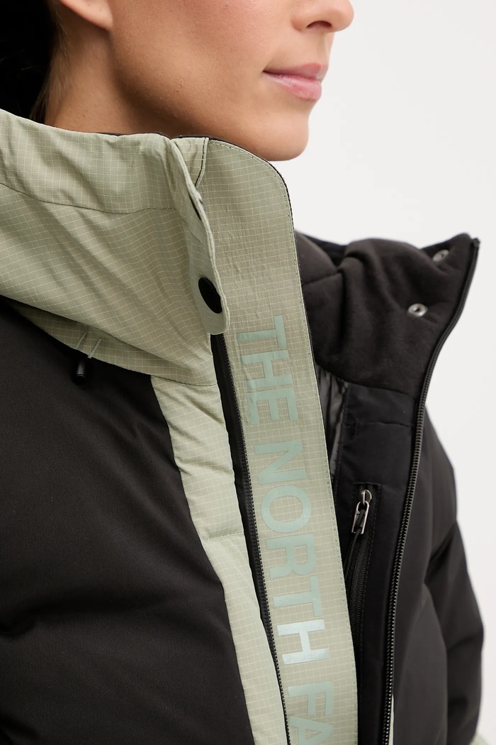 The North Face geacă de schi din puf Cold Spell NF0A87WTD5N1 verde