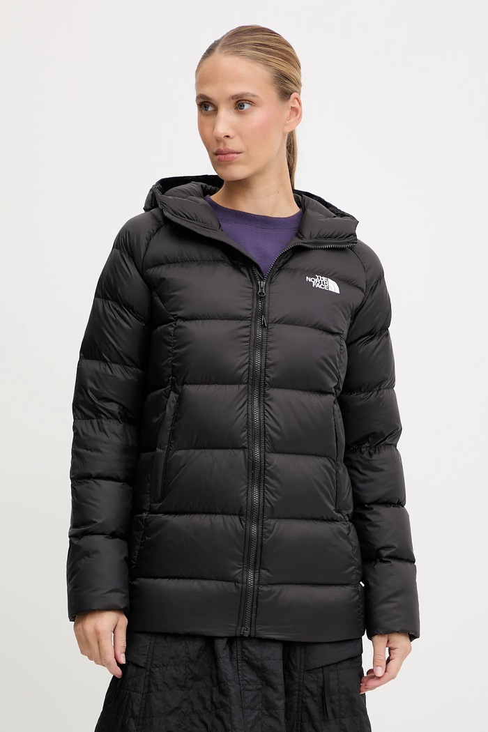 Páperová bunda The North Face Hyalite jemné zateplenie čierna NF0A8E74JK31