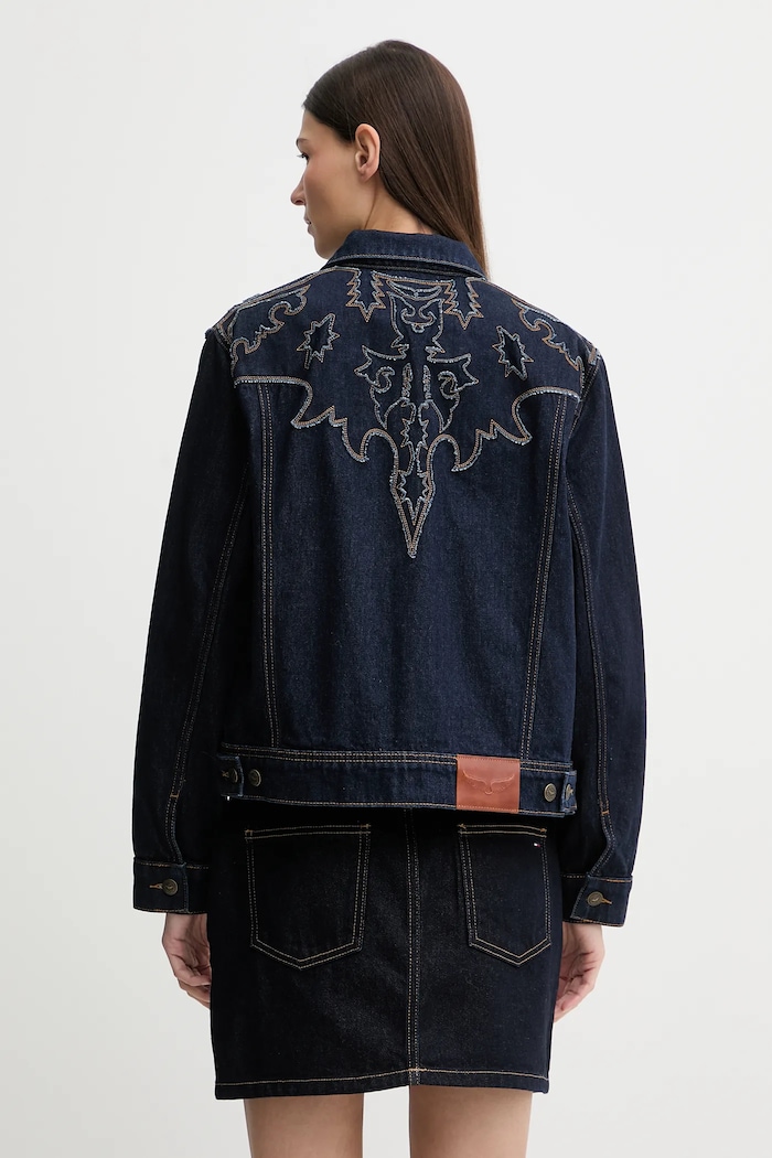 Дрехи Дънково яке ZADIG&VOLTAIRE WWOW01701 тъмносин